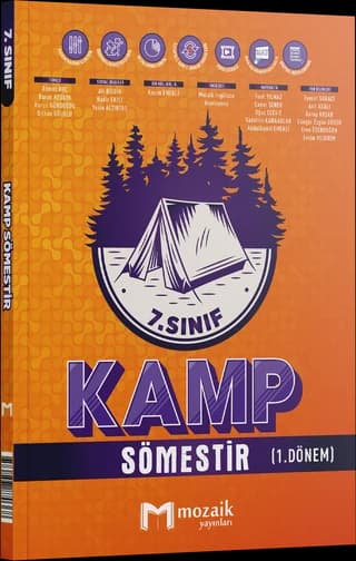 Mozaik 7. Sınıf Kamp Sömestir (1. Dönem) kitap kapağı