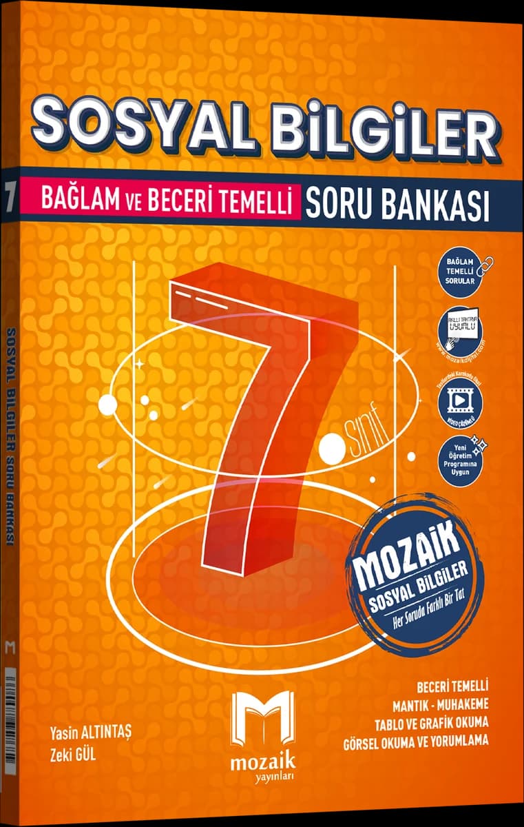 Mozaik 7. Sınıf Sosyal Bilgiler Soru Bankası